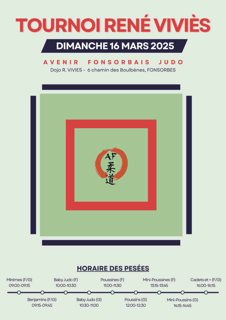 Compétition amicale AFJudo 2025 : une belle réussite !